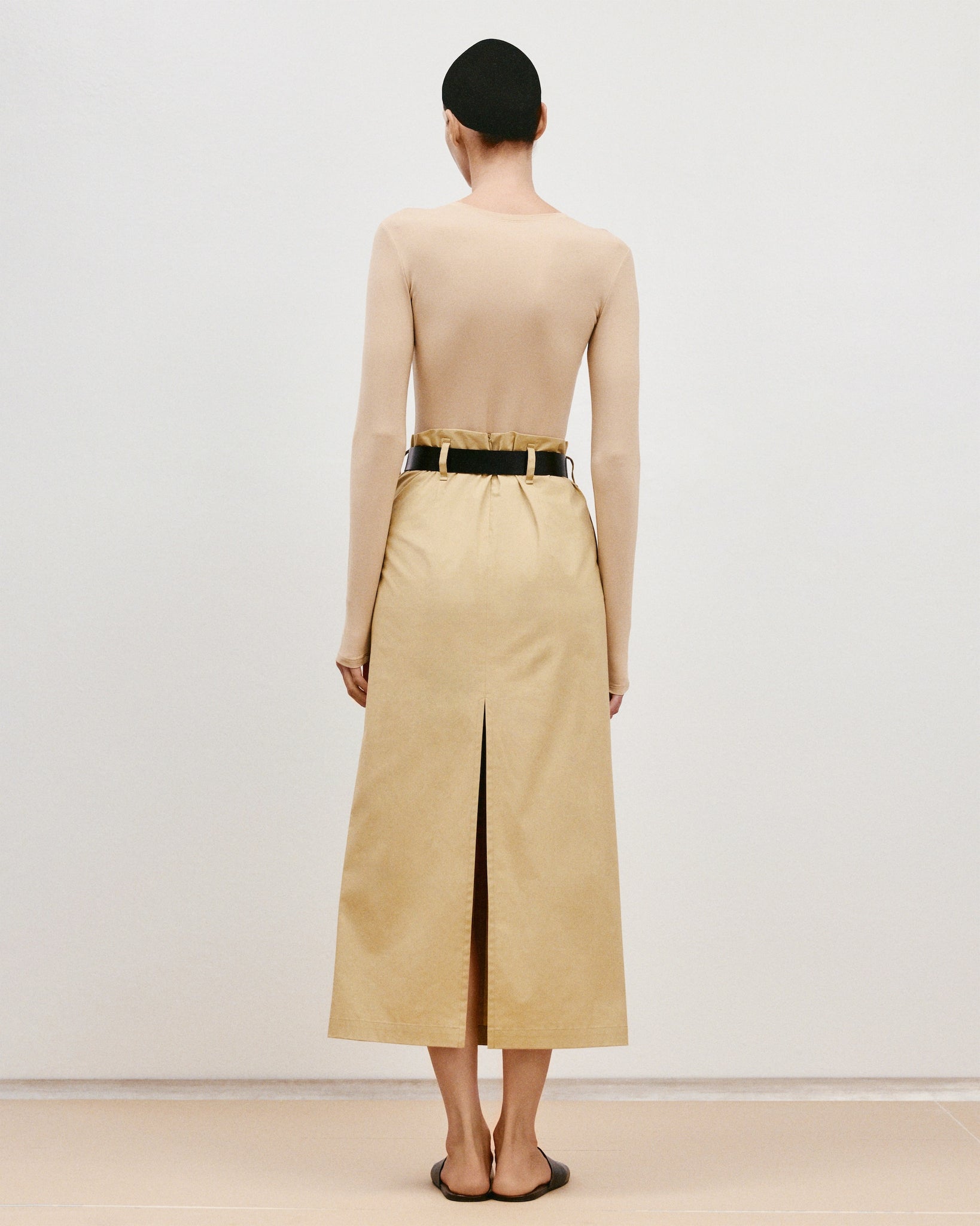 Beige skirt