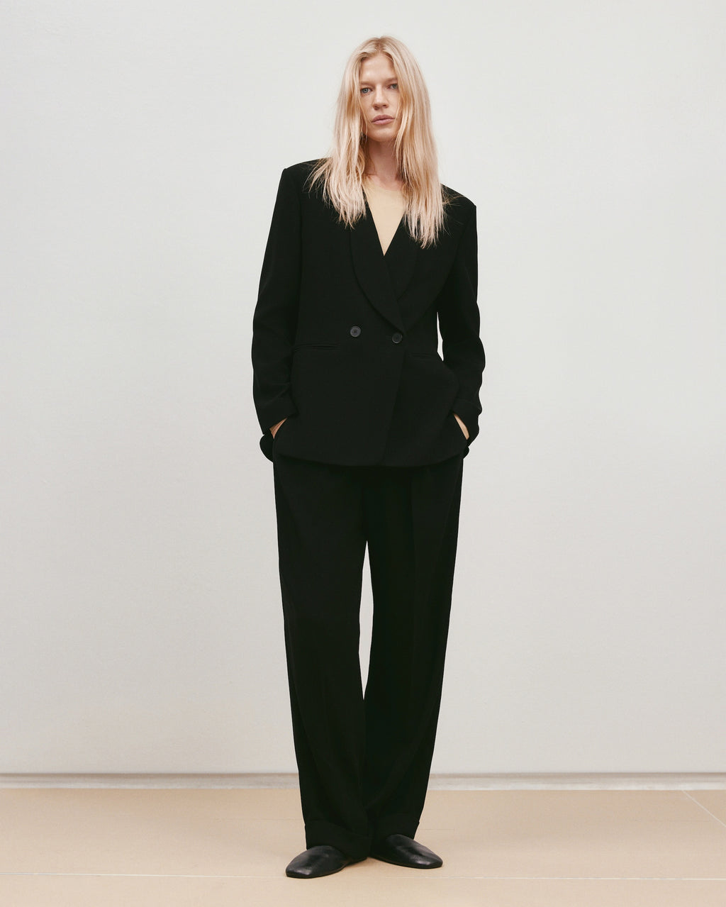 Black oversized jacket