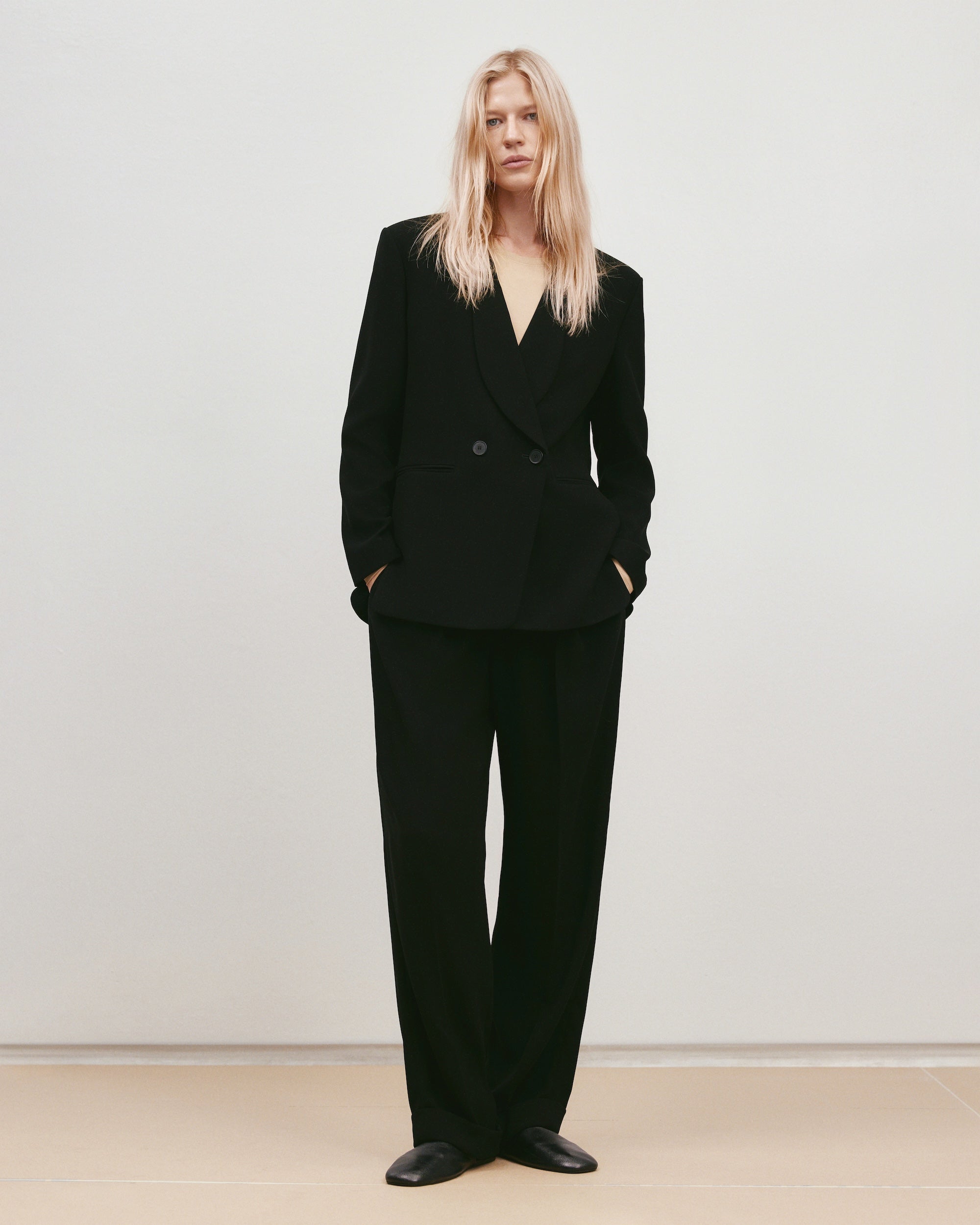 Black oversized jacket