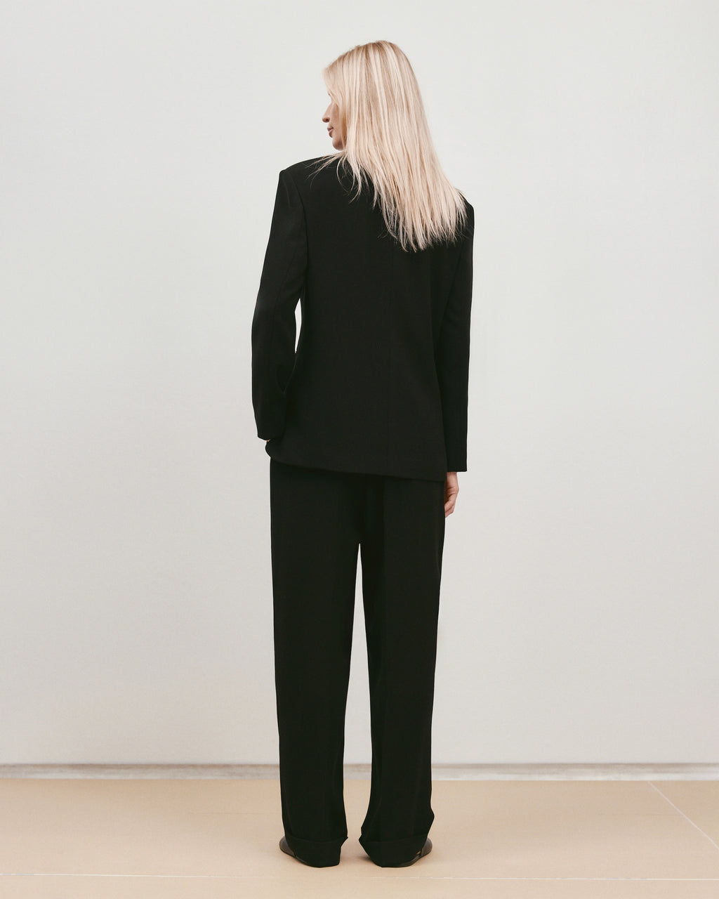 Black oversized jacket