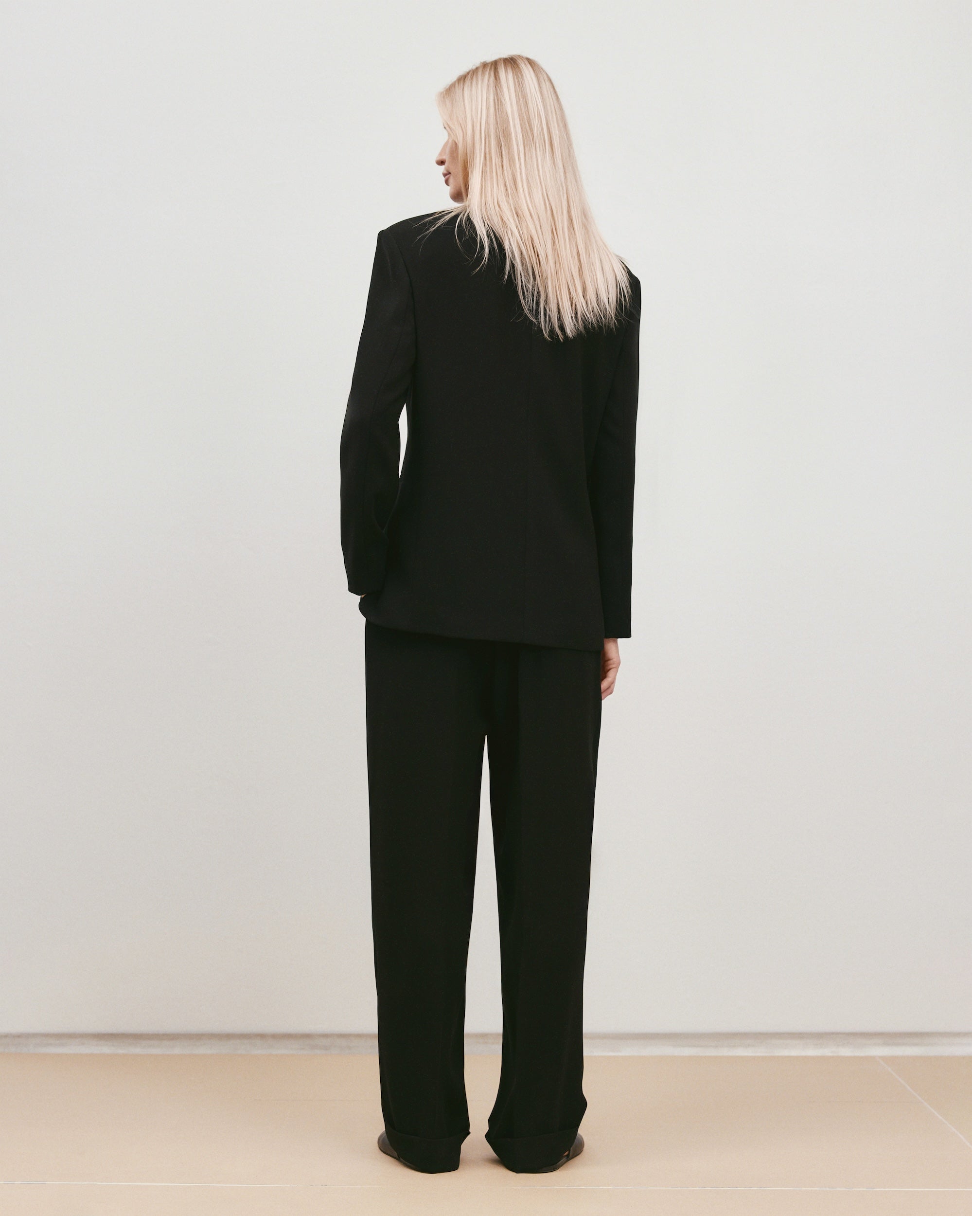 Black oversized jacket