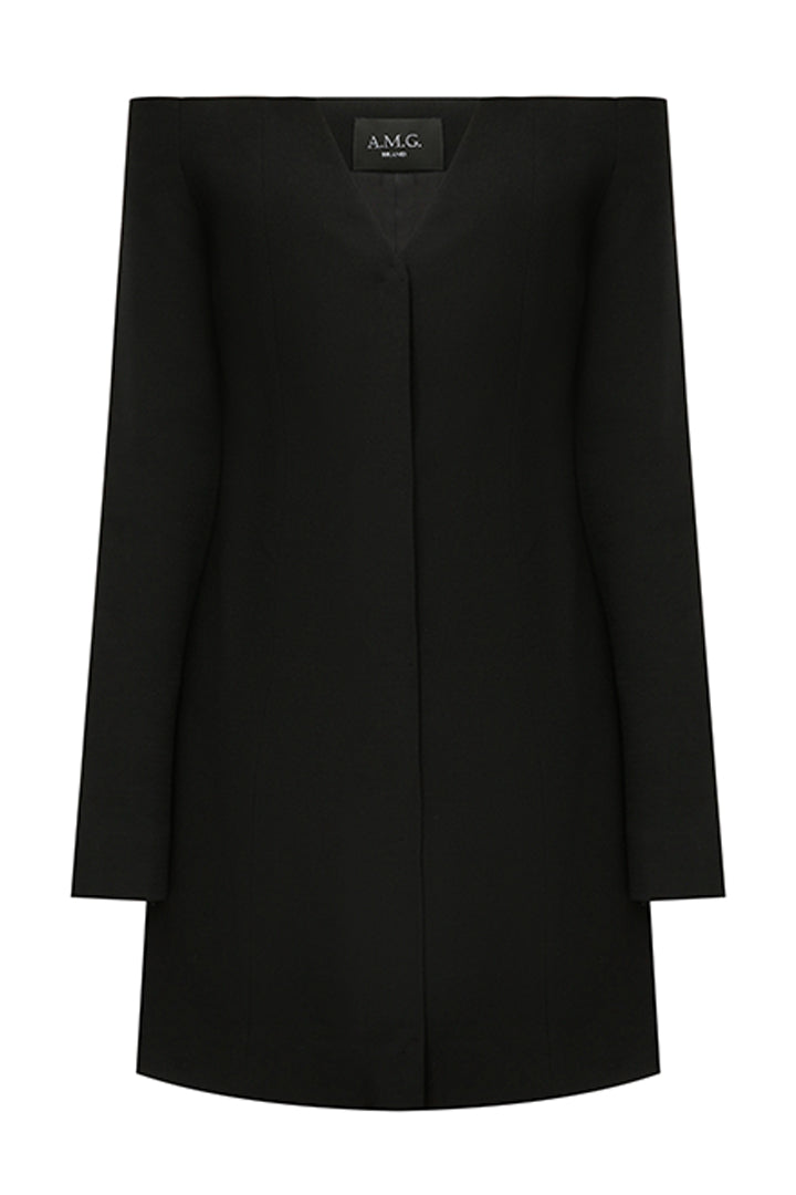 Mini Dress with Open Shoulders