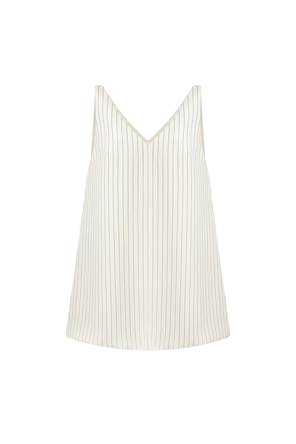 Short striped balloon dress