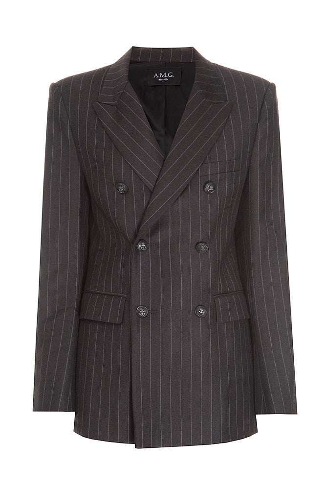 Striped Wool Jacket