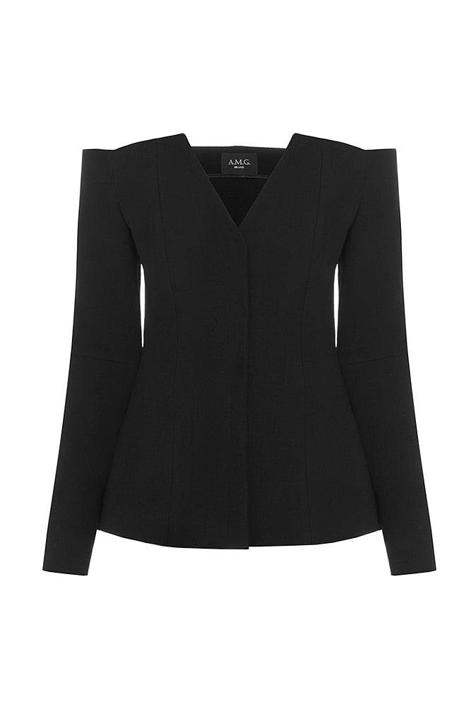 Off-shoulders jacket