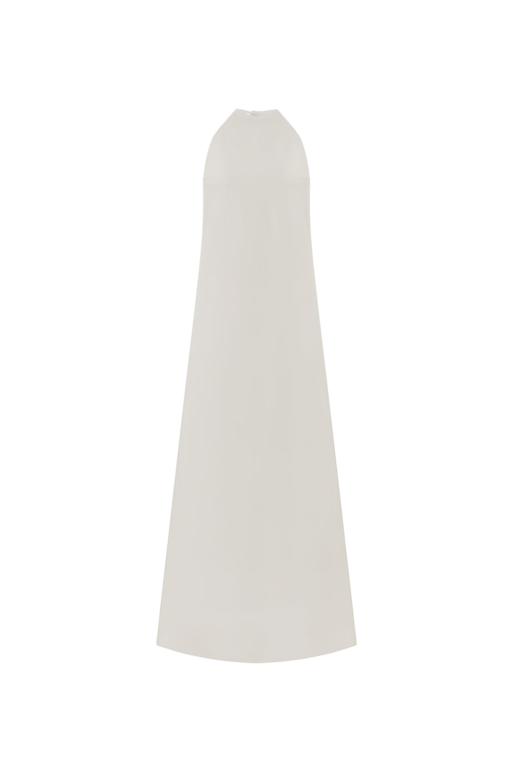 Grey open back dress