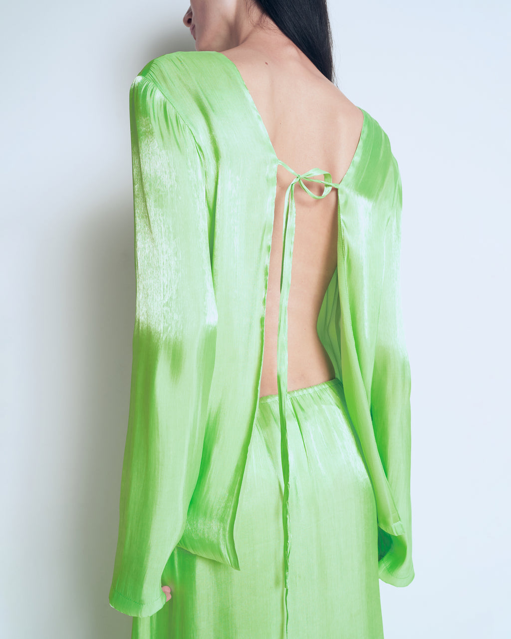 Loose boat neck blouse