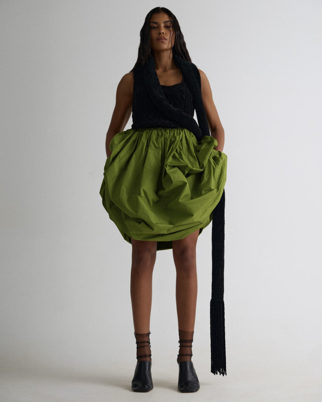 Спідниця міді