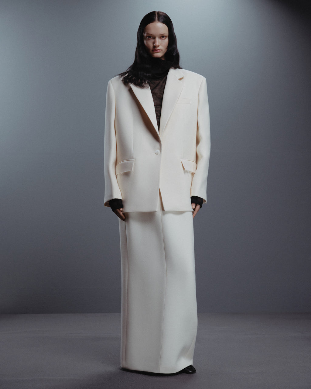 Oversized White Jacket