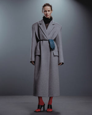 Wool grey coat