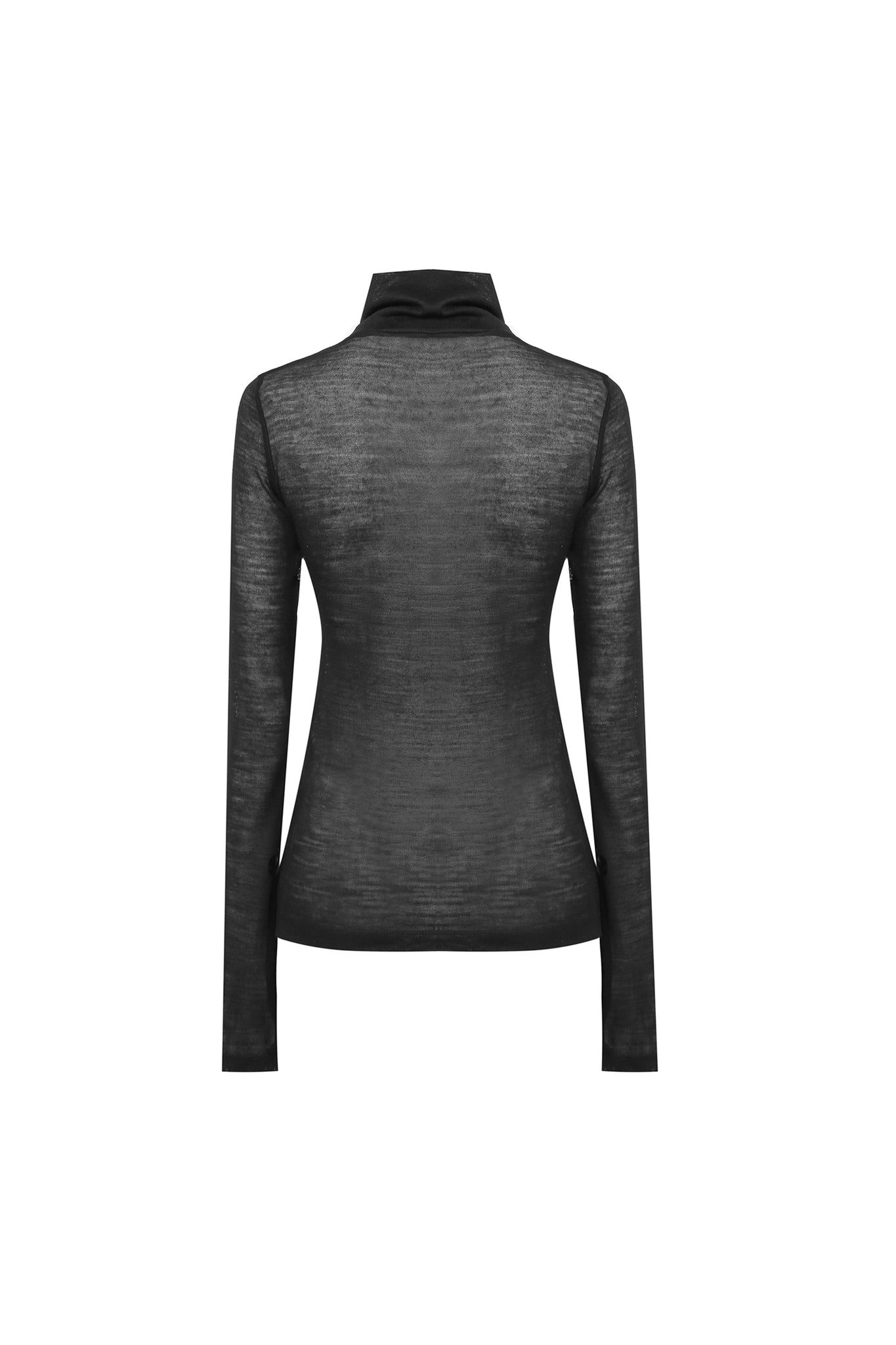 Turtleneck Long Sleeve Black