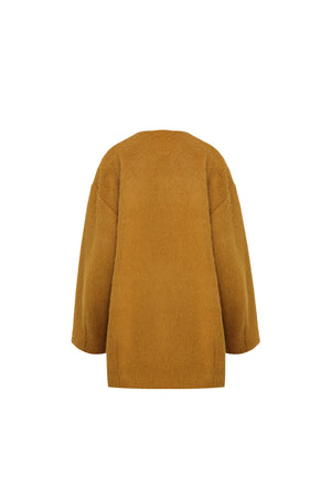 Alpaca Wool Short Coat