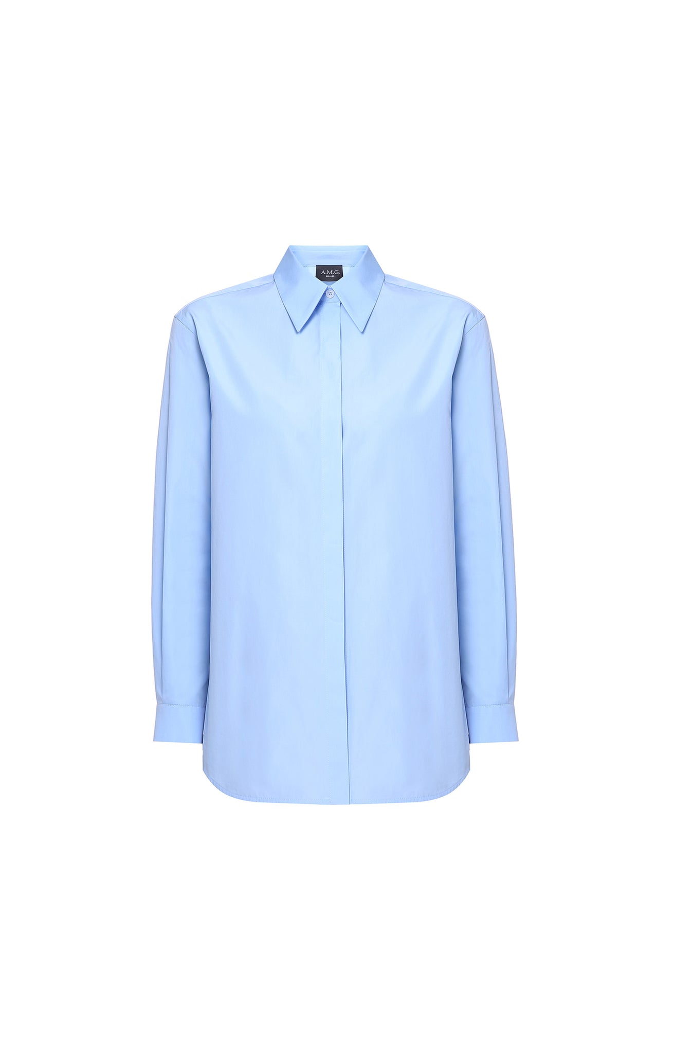 Blue cotton shirt