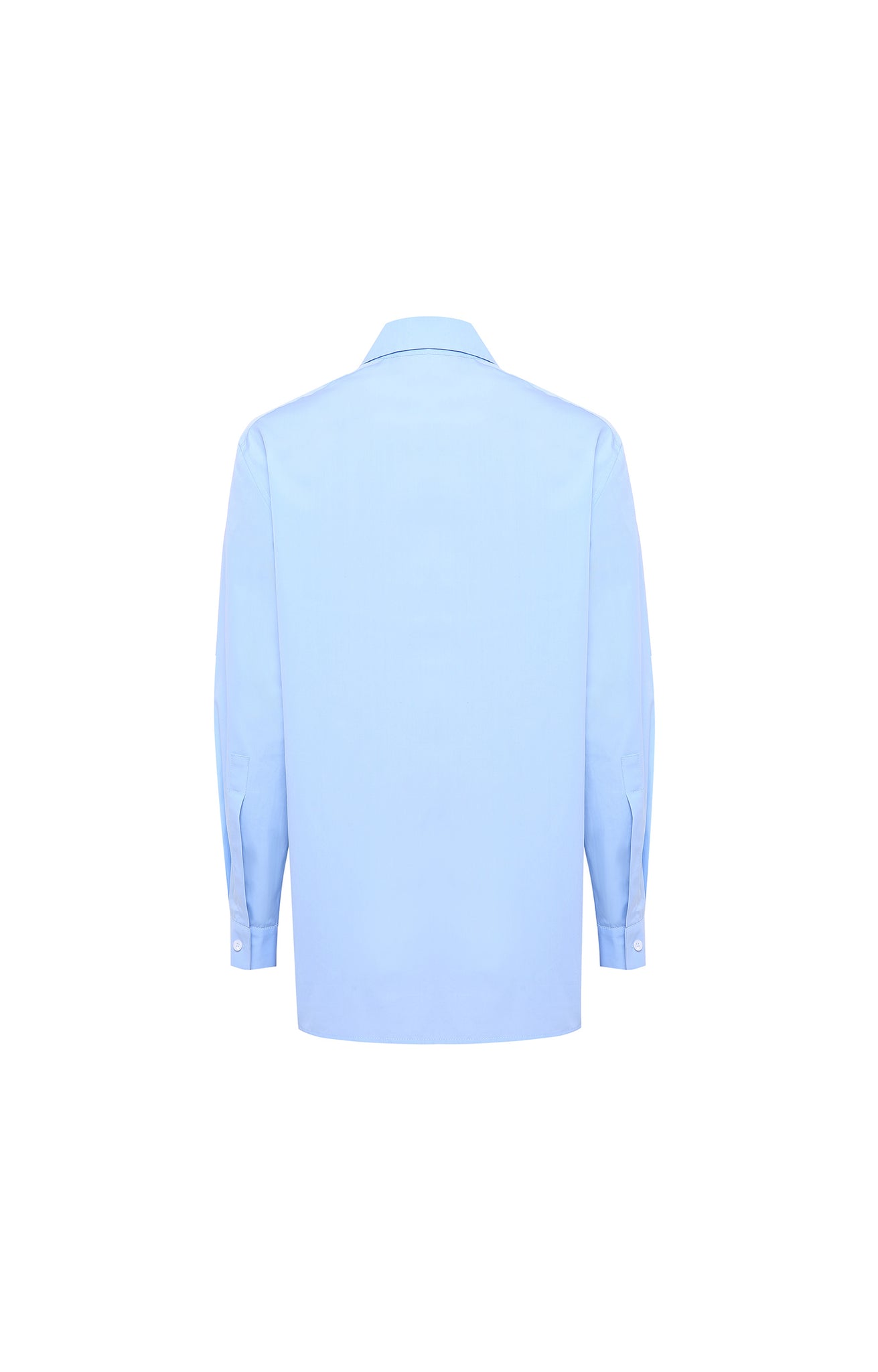 Blue cotton shirt