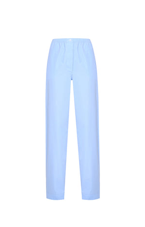 Blue cotton pants