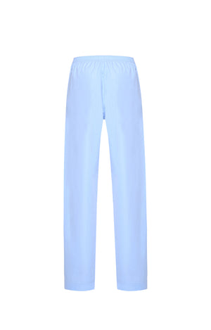 Blue cotton pants