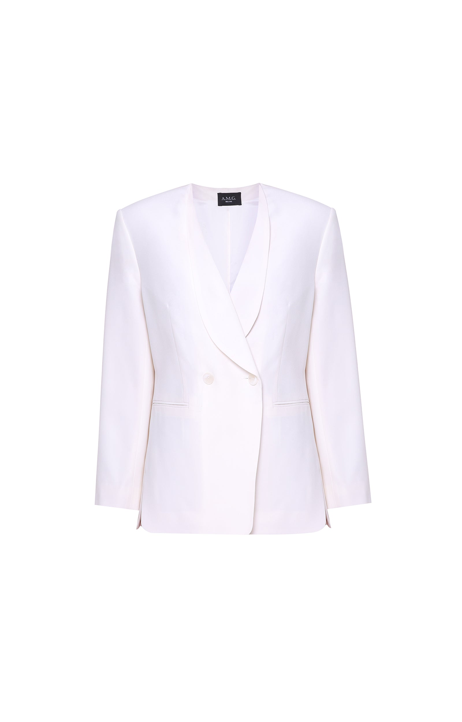 White oversized jacket