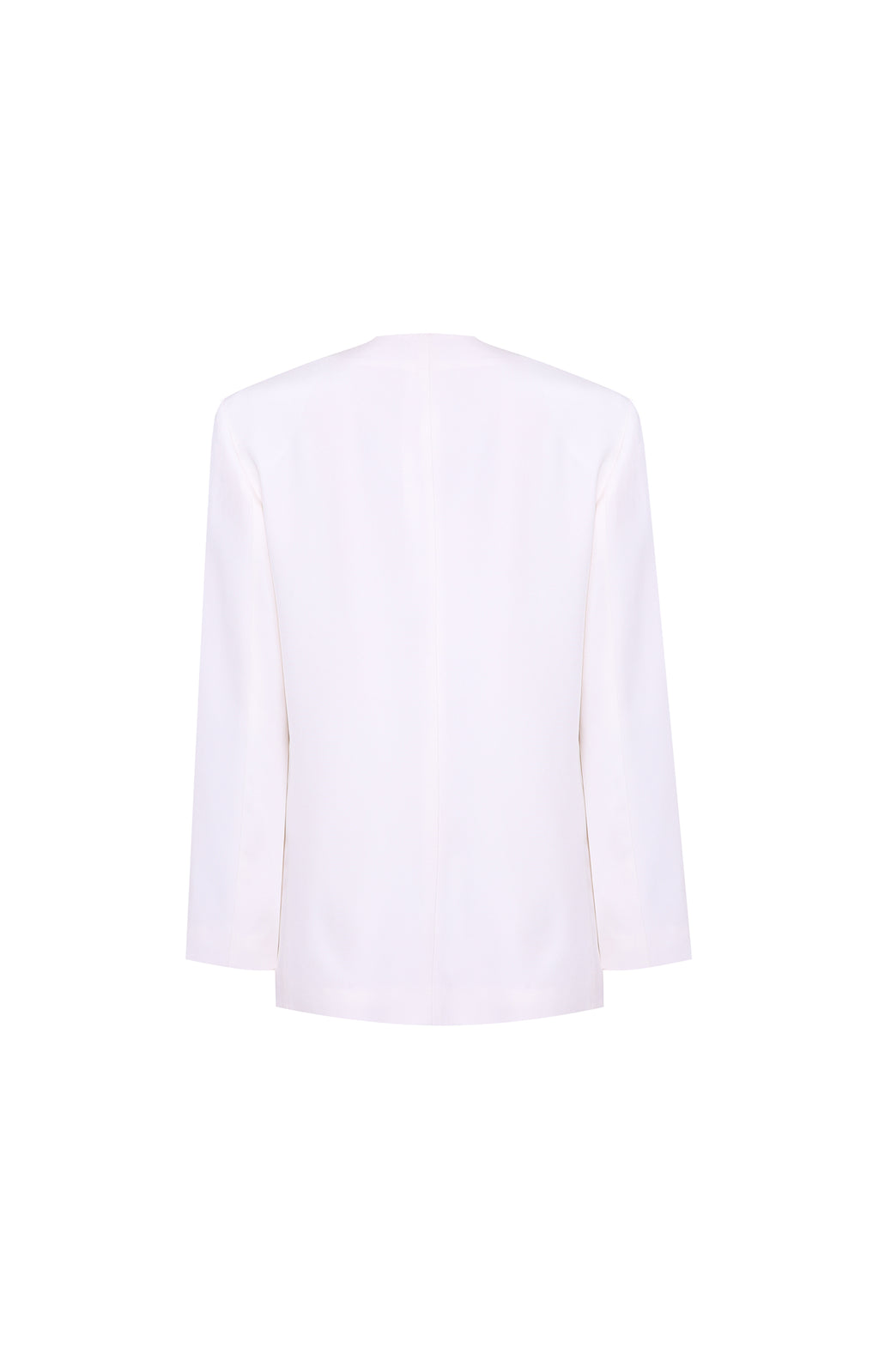 White oversized jacket