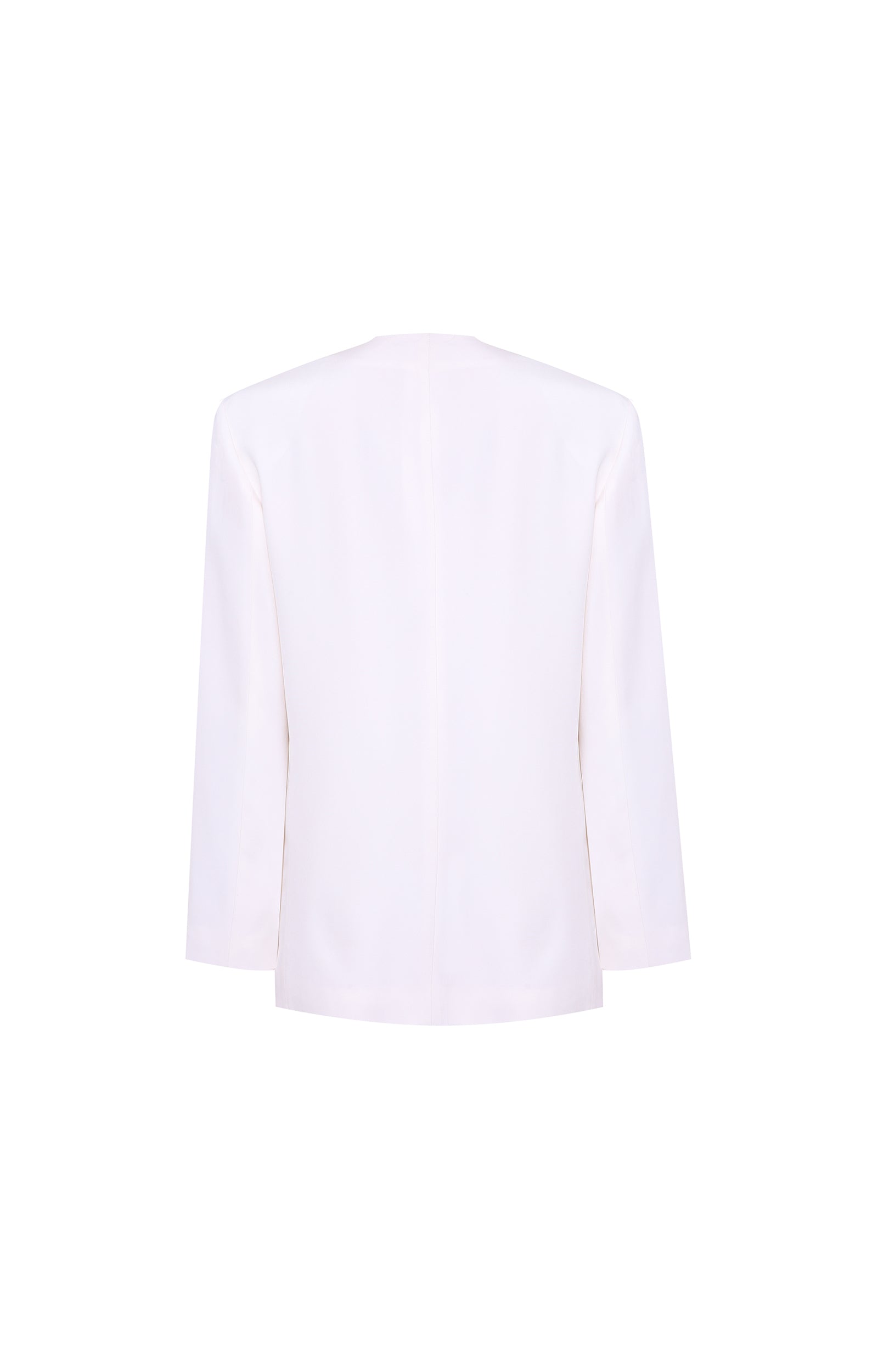 White oversized jacket