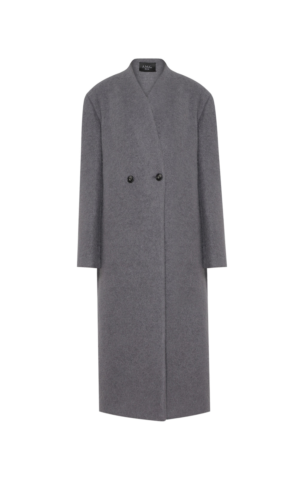 Alpaca grey coat