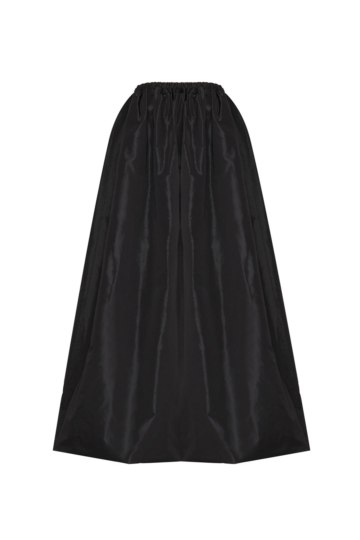Taffeta skirt maxi