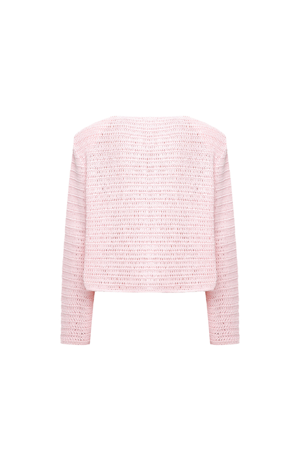 Linen knitted jacket