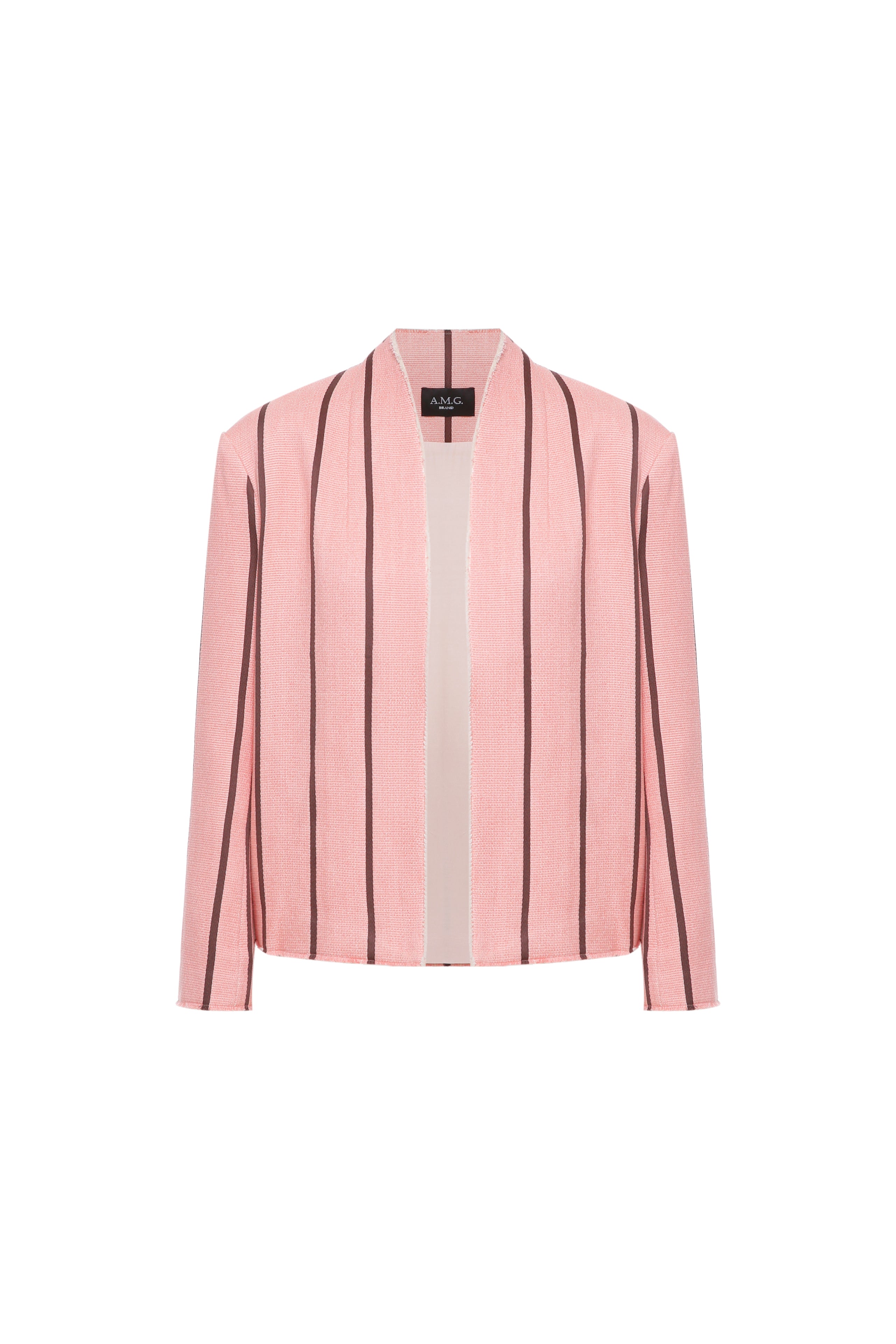 Cotton open cut jacket