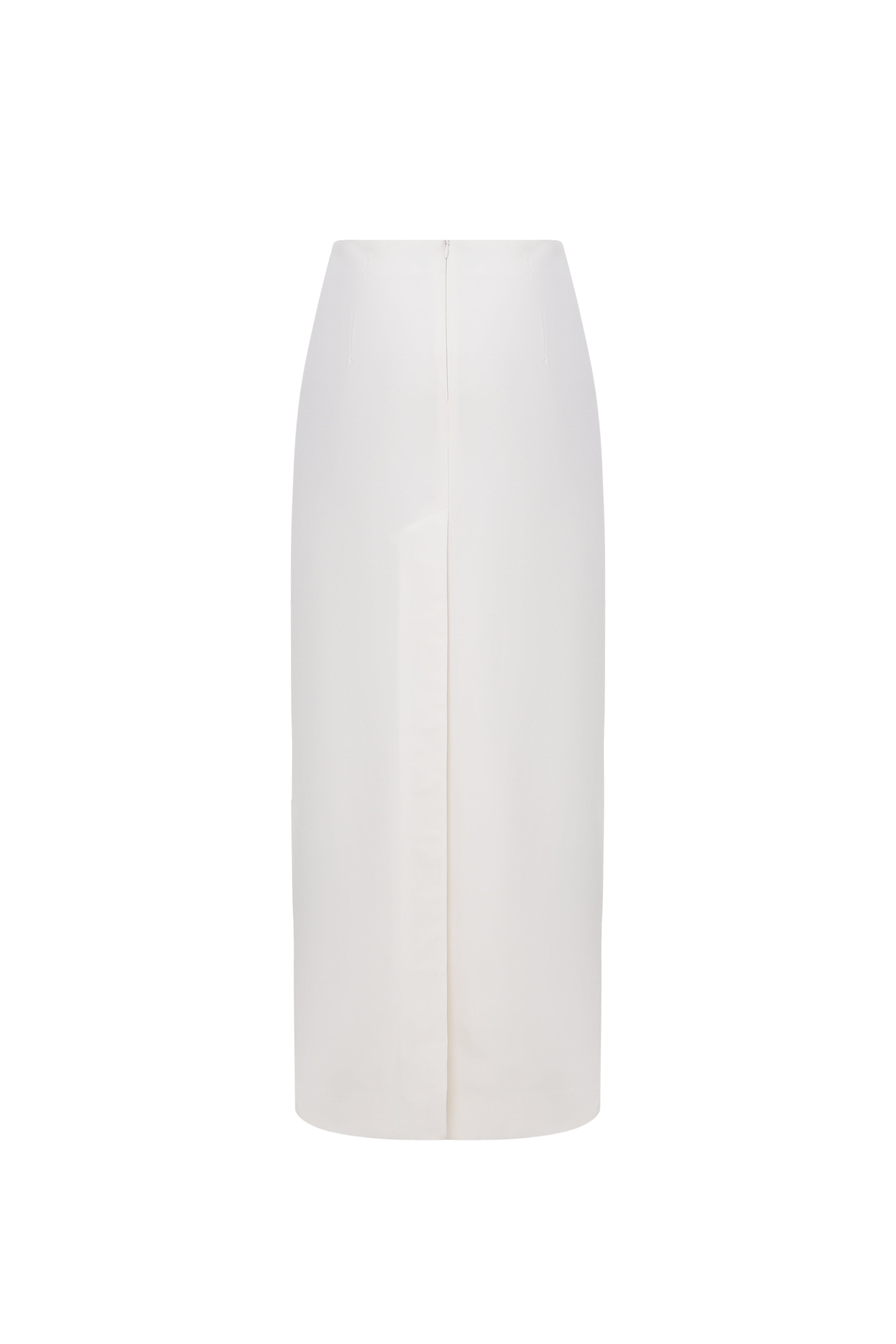 Straight fit maxi skirt