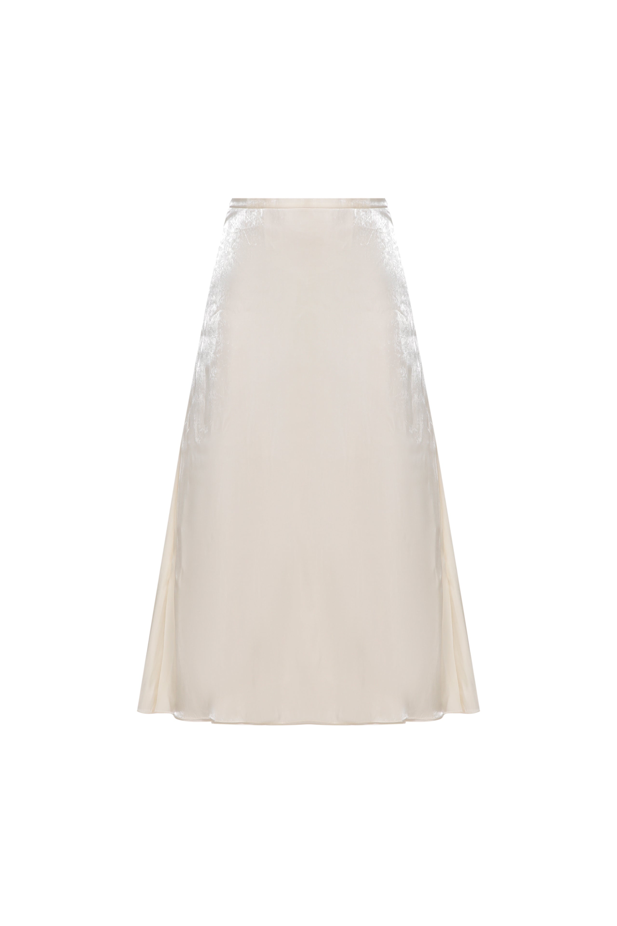 A-line midi skirt