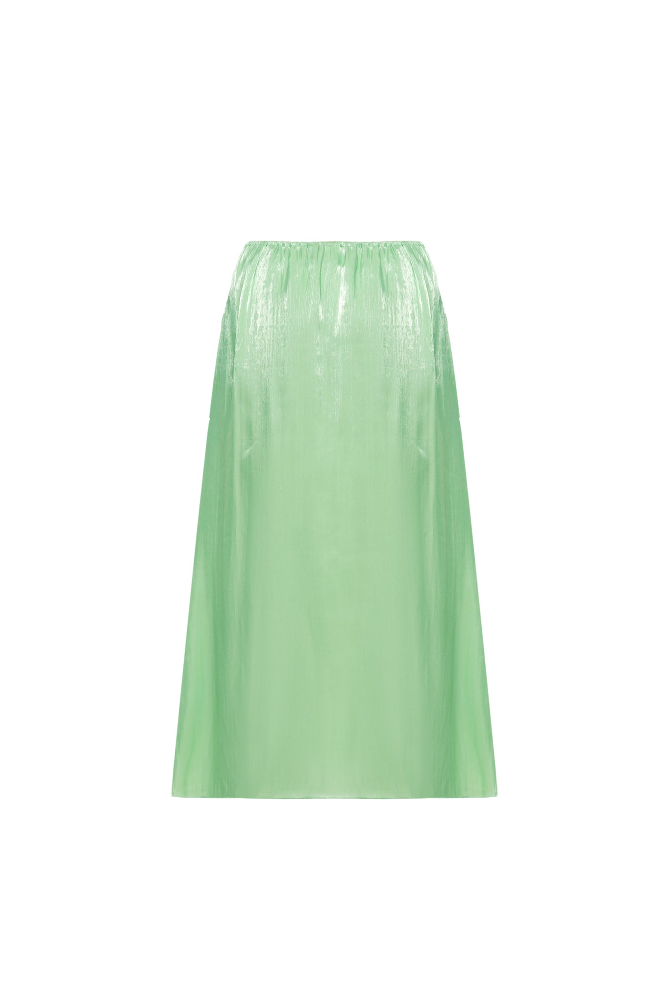 Light straight midi skirt