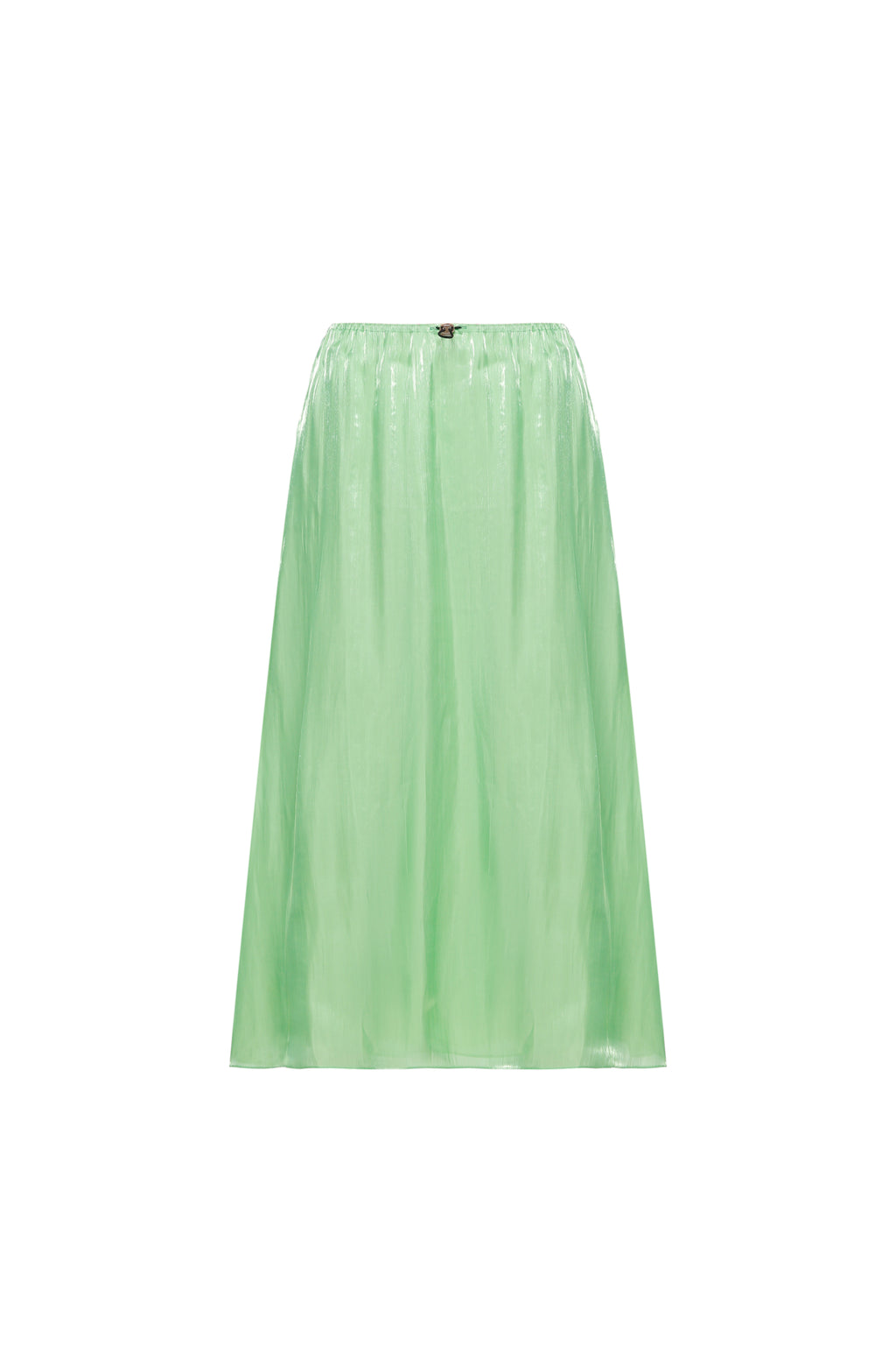 Light straight midi skirt