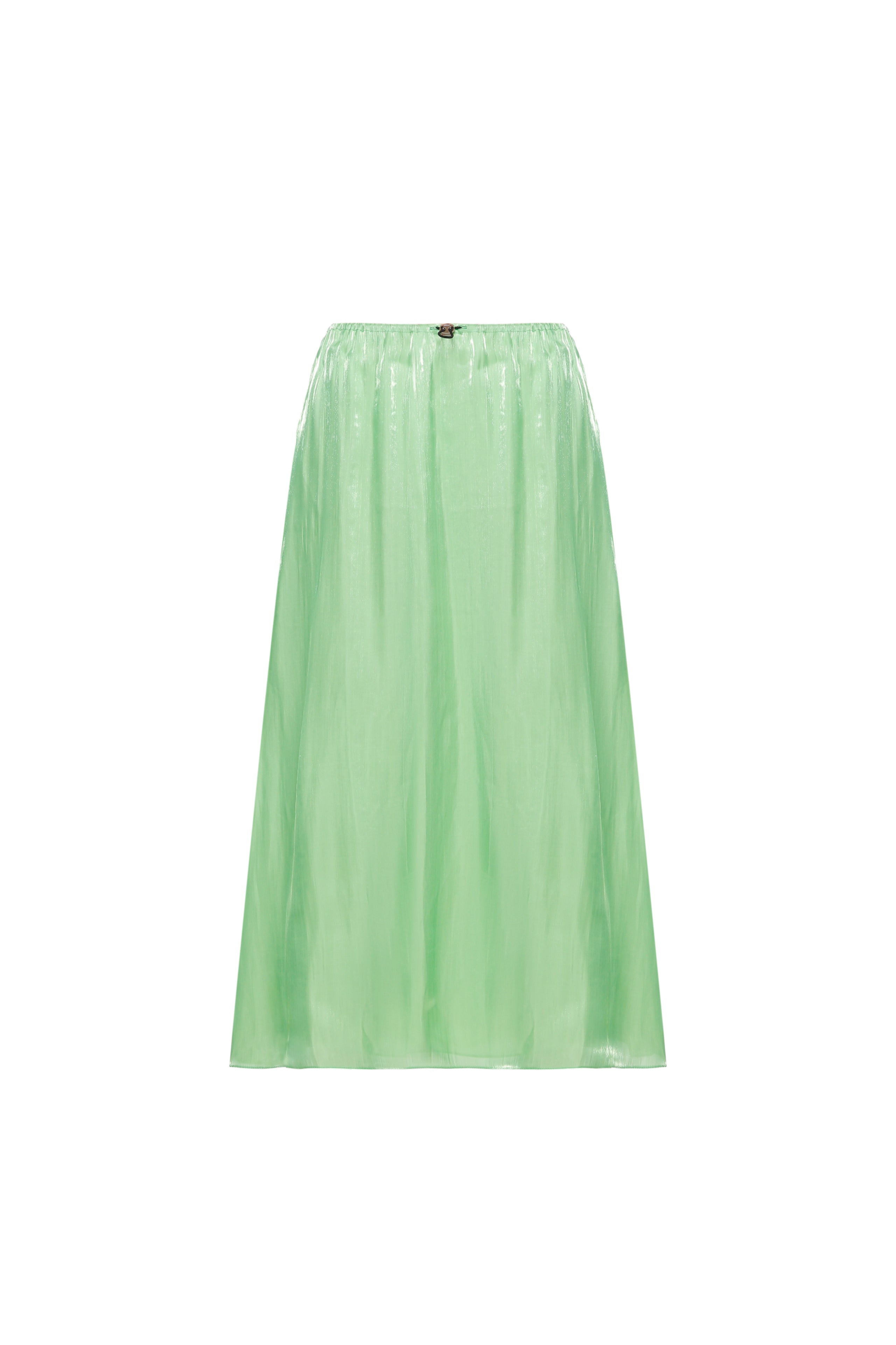 Light straight midi skirt
