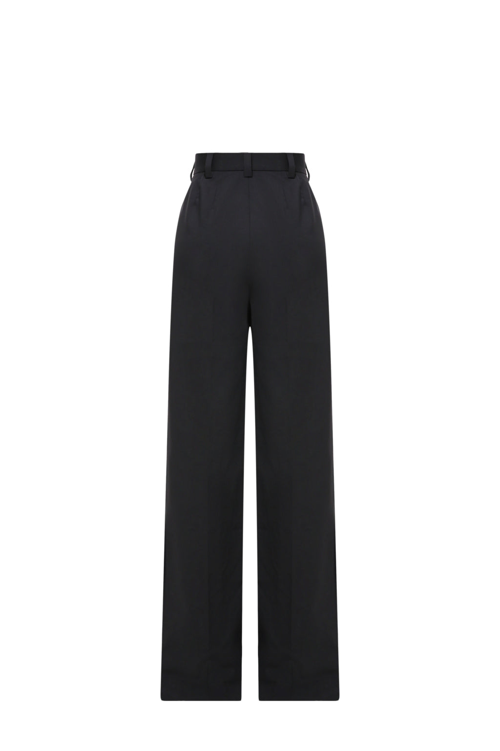 Trousers with white piping