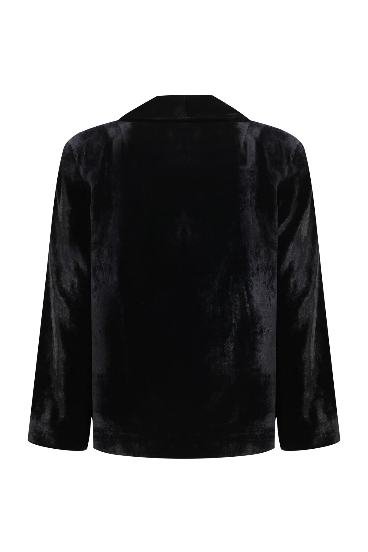 Silk velvet jacket