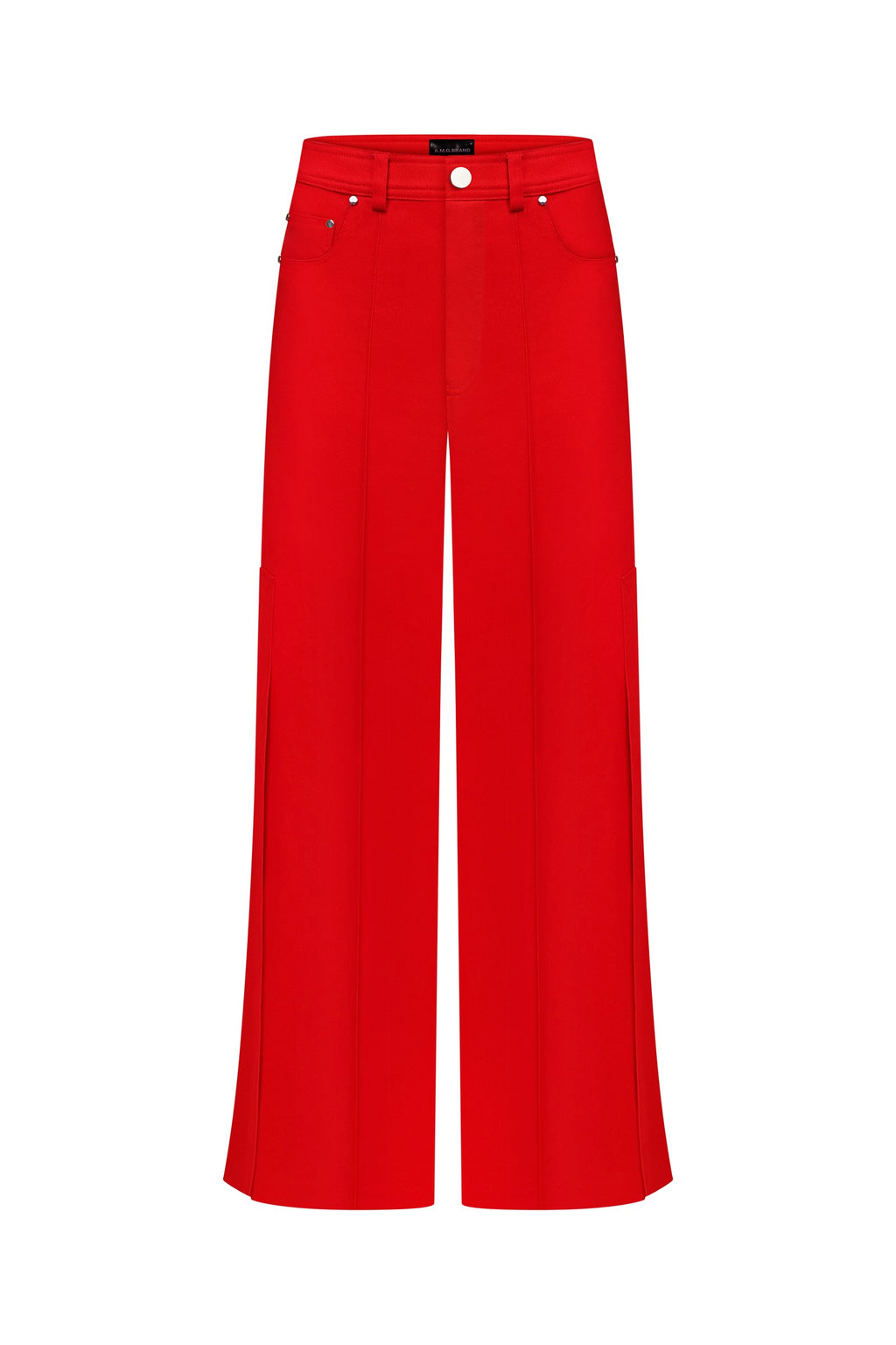 Zip-slit pants