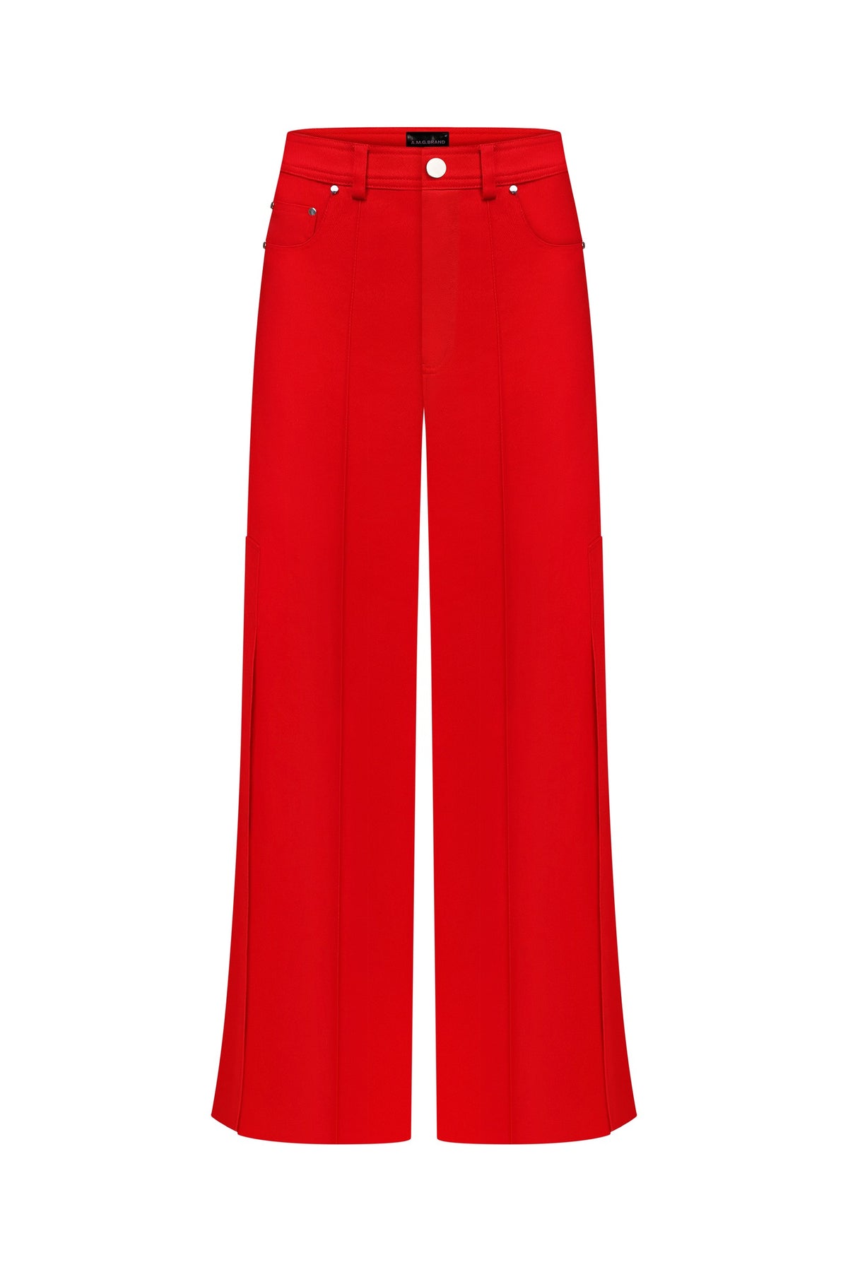 Zip-slit pants