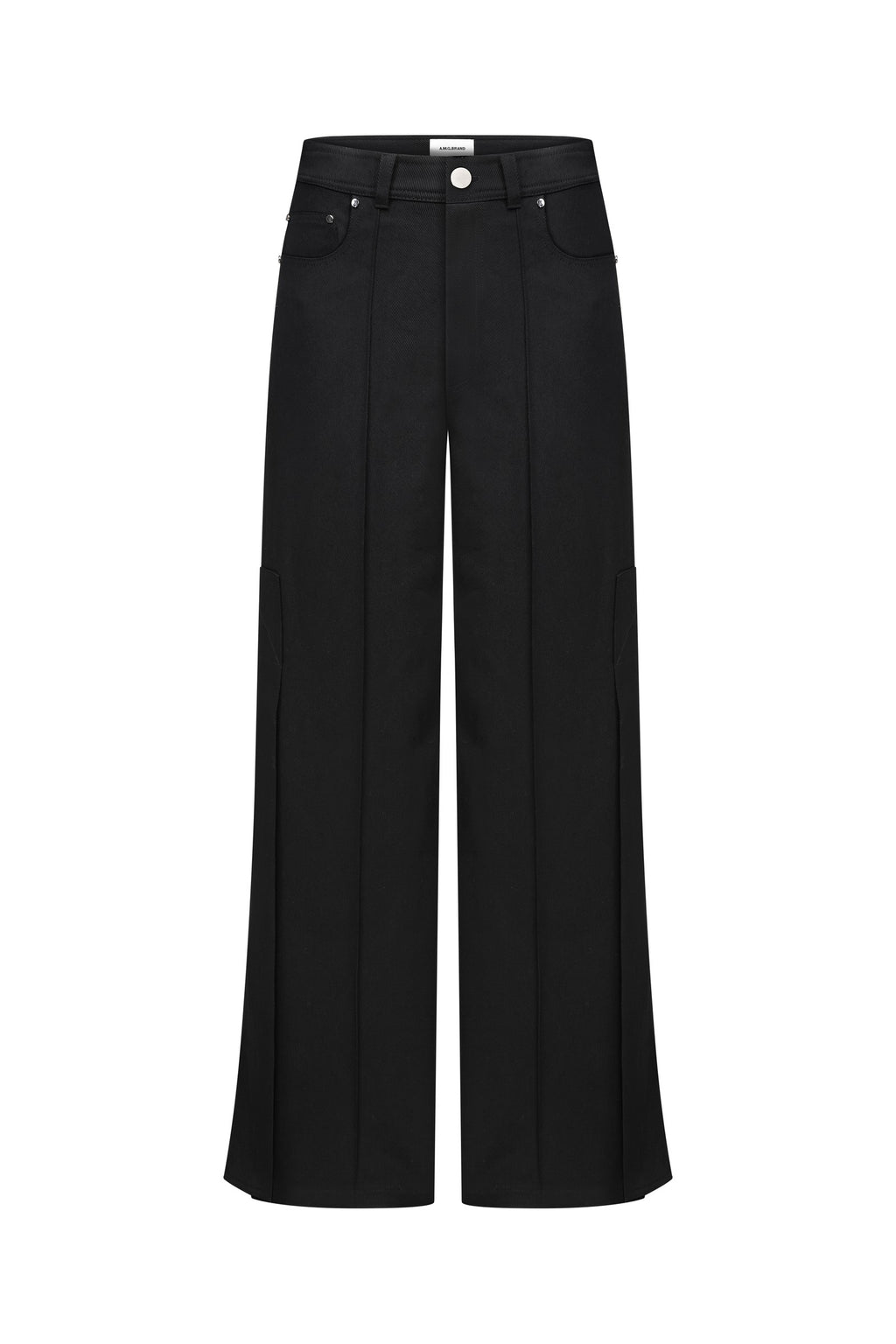 Zip-slit pants