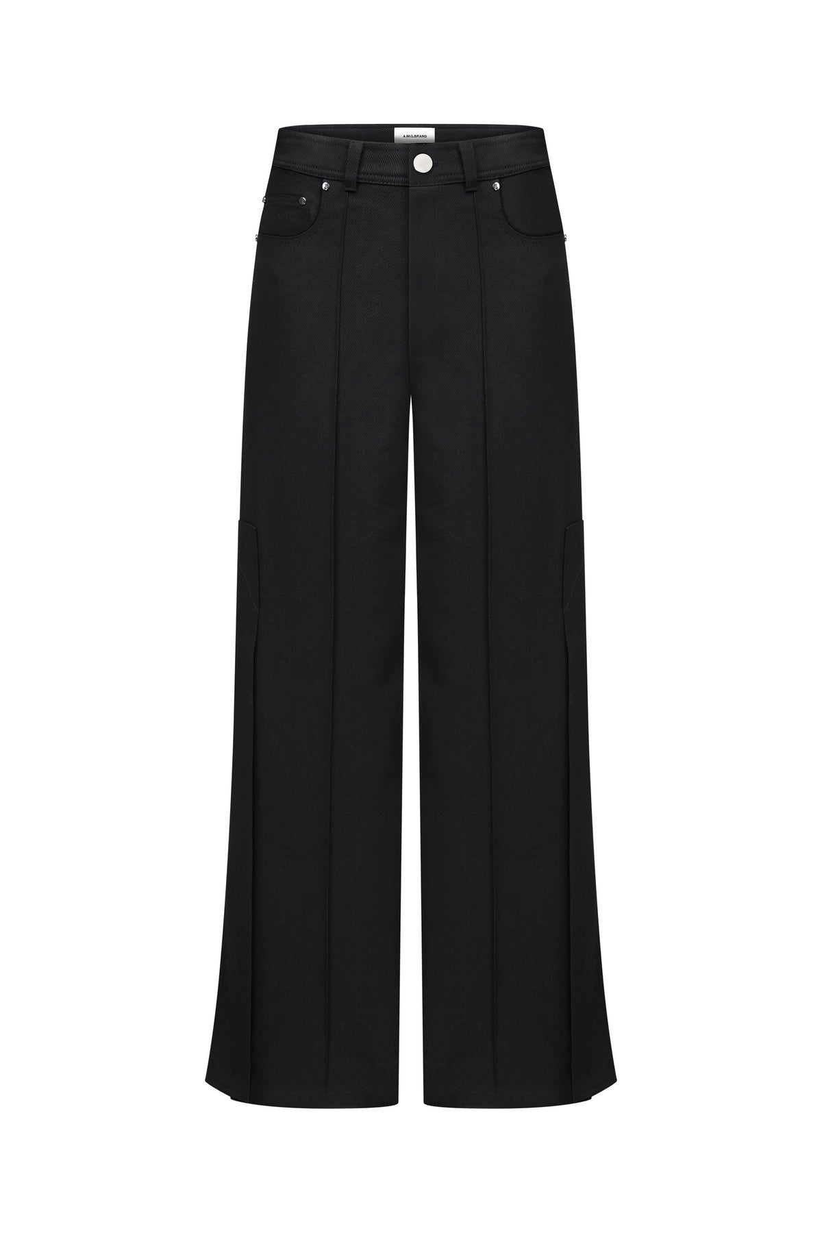 Zip-slit pants