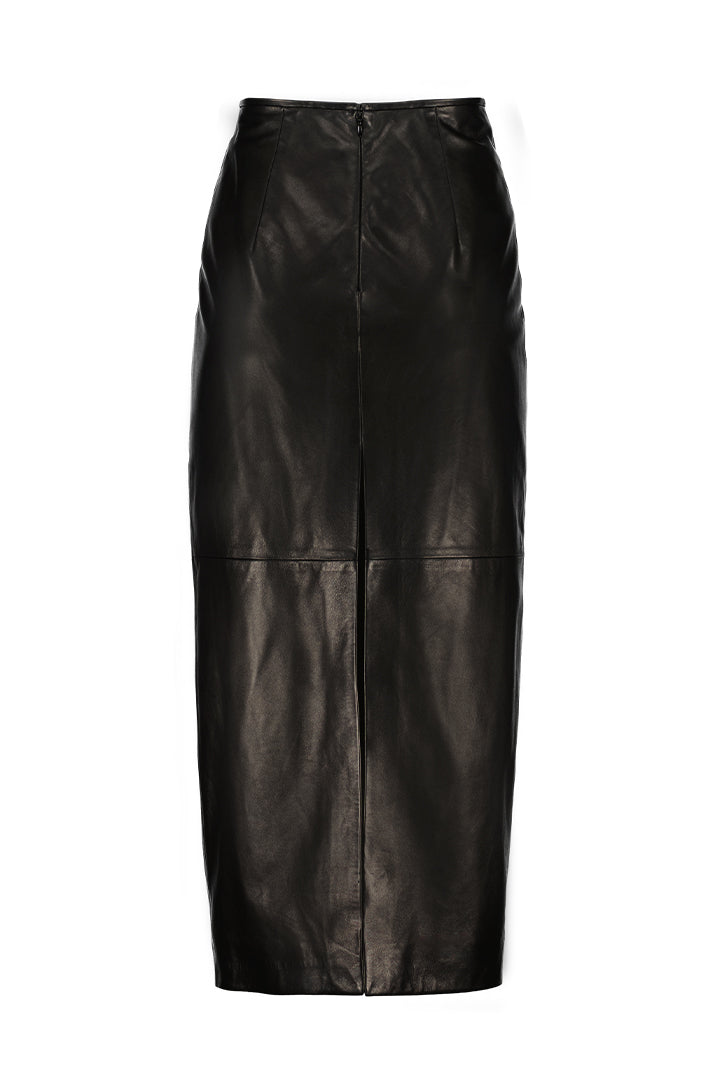 Leather skirt