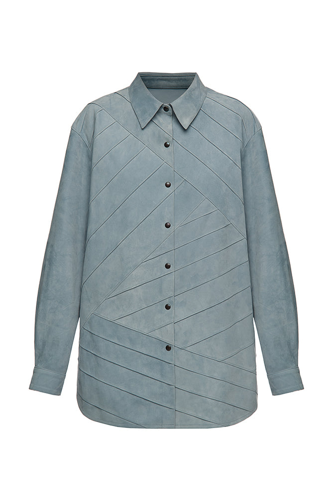 Suede shirt