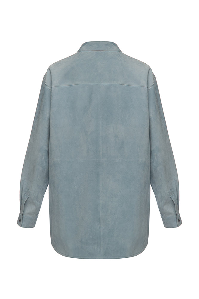 Suede shirt