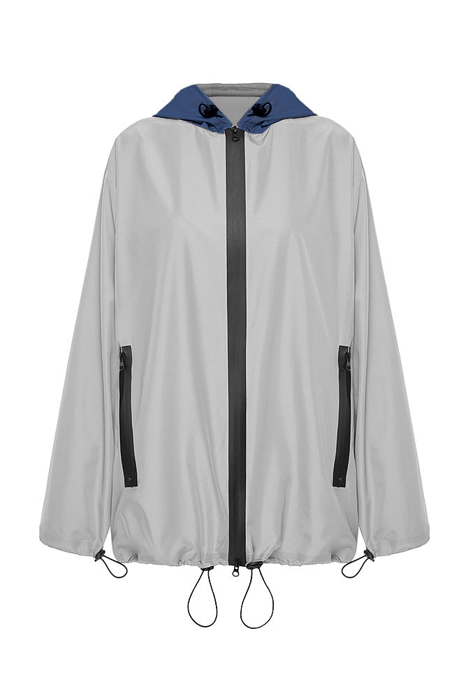 Grey Raincoat
