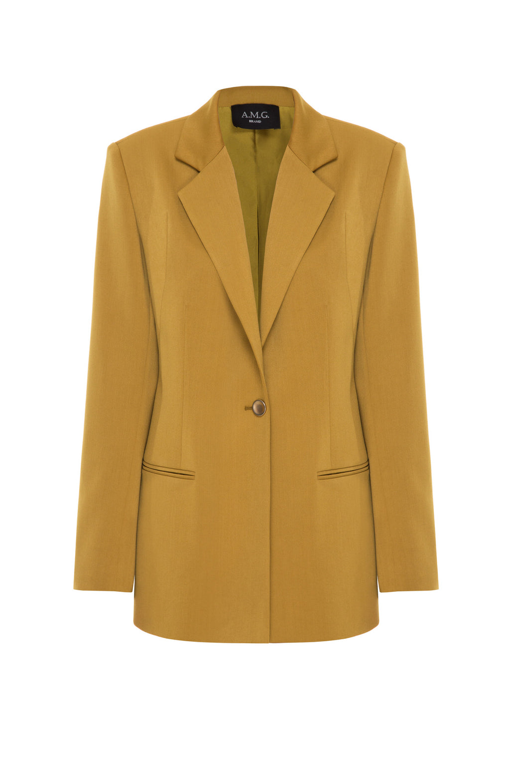 Гірчичний жакет