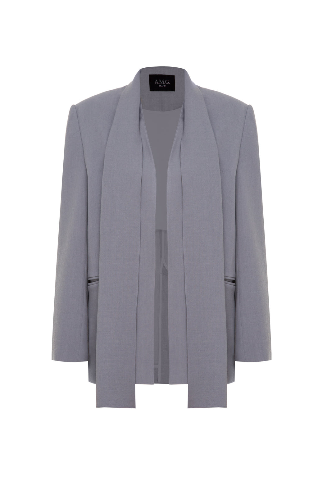 Сірий жакет