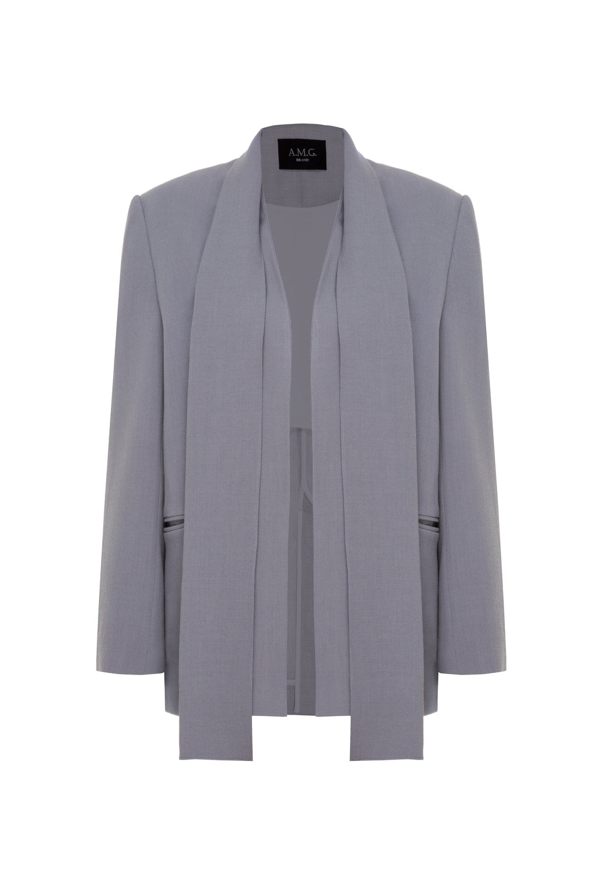 Сірий жакет