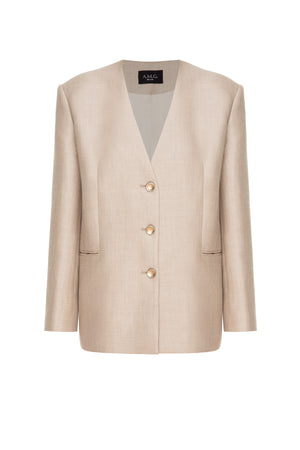 Beige Jacket