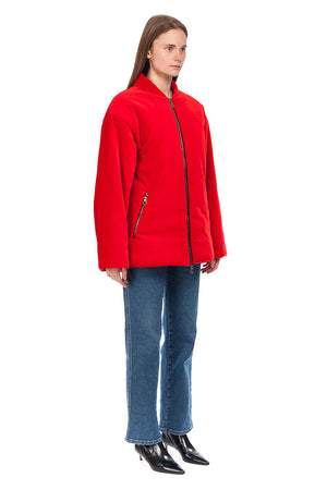 Red Puffer jacket