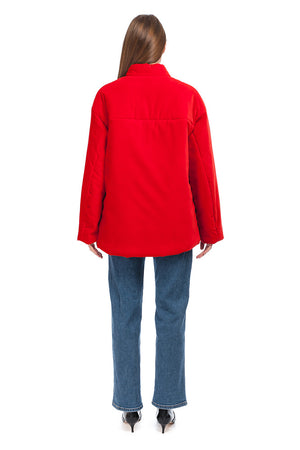 Red Puffer jacket