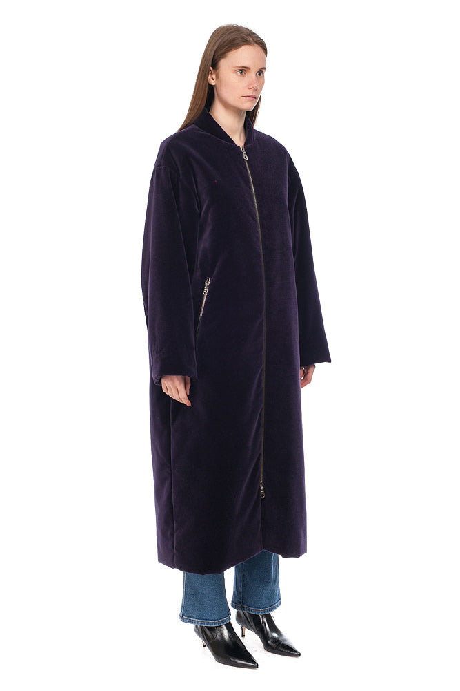 Violet Puffer coat