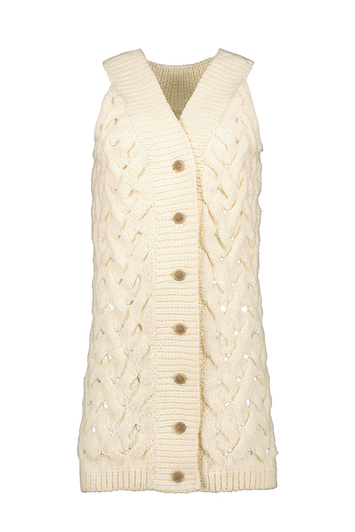 Hand-knitted dress